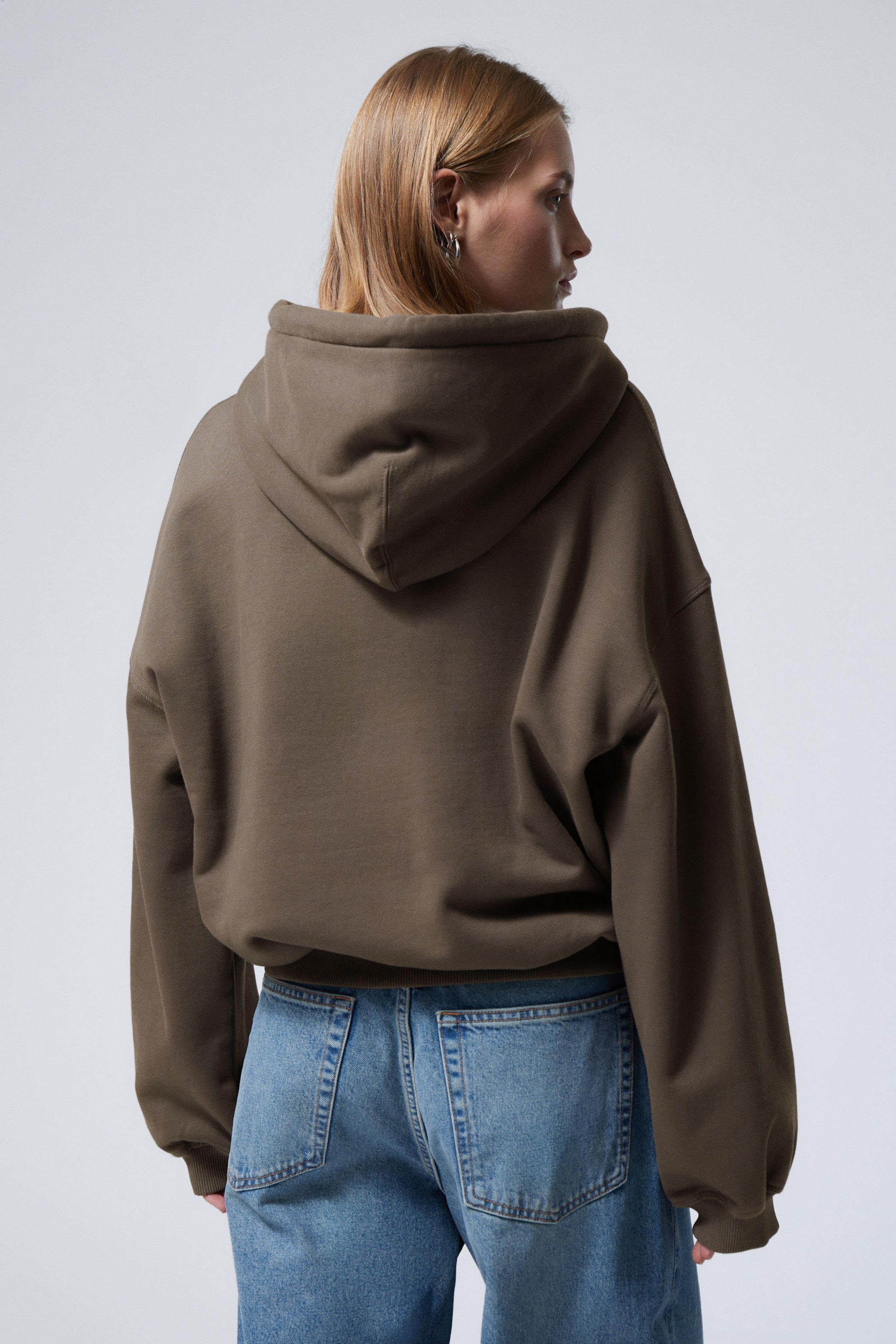 Dark Mole - Loose Heavyweight Hoodie - 3