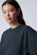 Navy Blue - Oversized T-shirt - 1