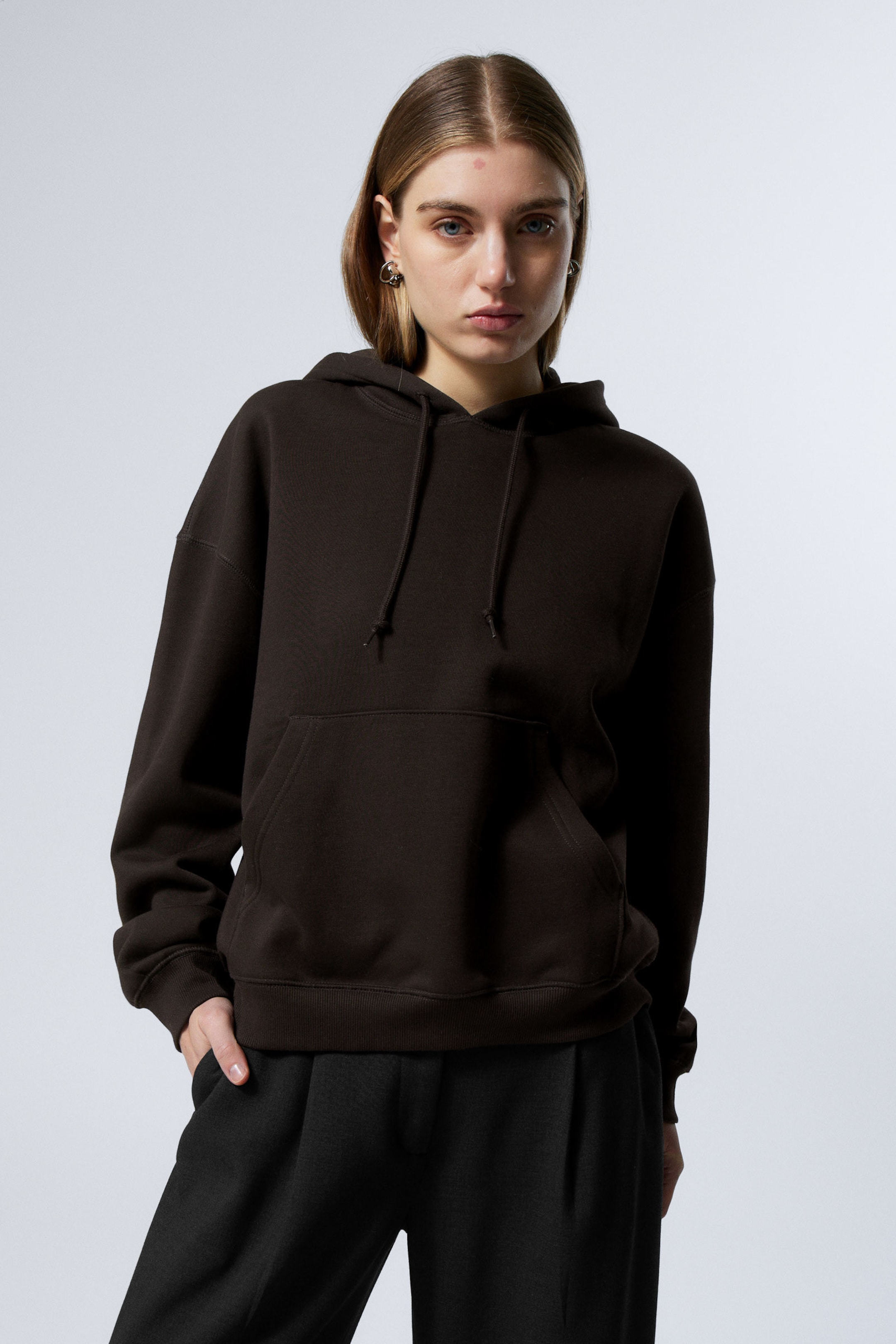 Dark Brown - Essence Standard Hoodie - 0