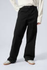 Black - Astro Loose Trousers - 1