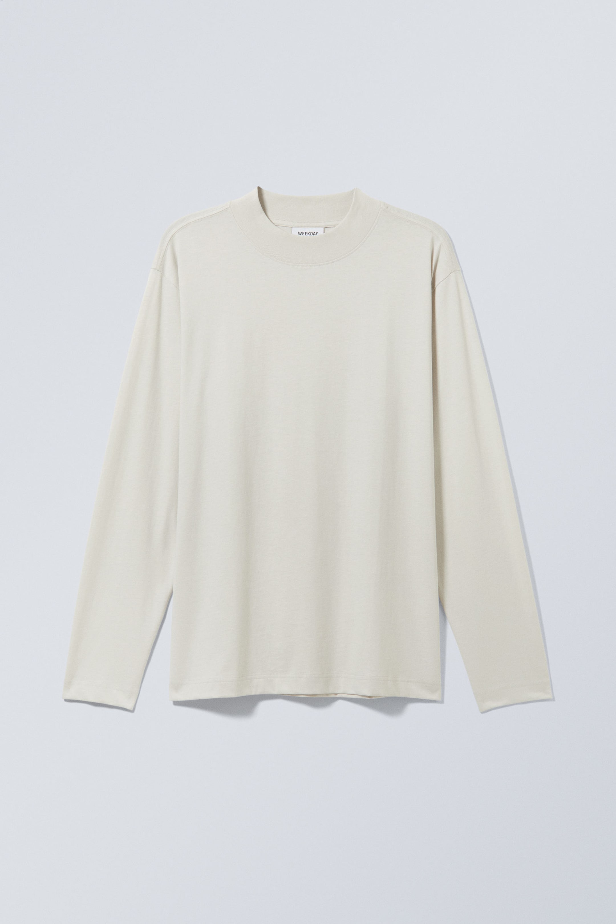 Light Mole - Relaxed Mock Neck Long Sleeve Top - 0