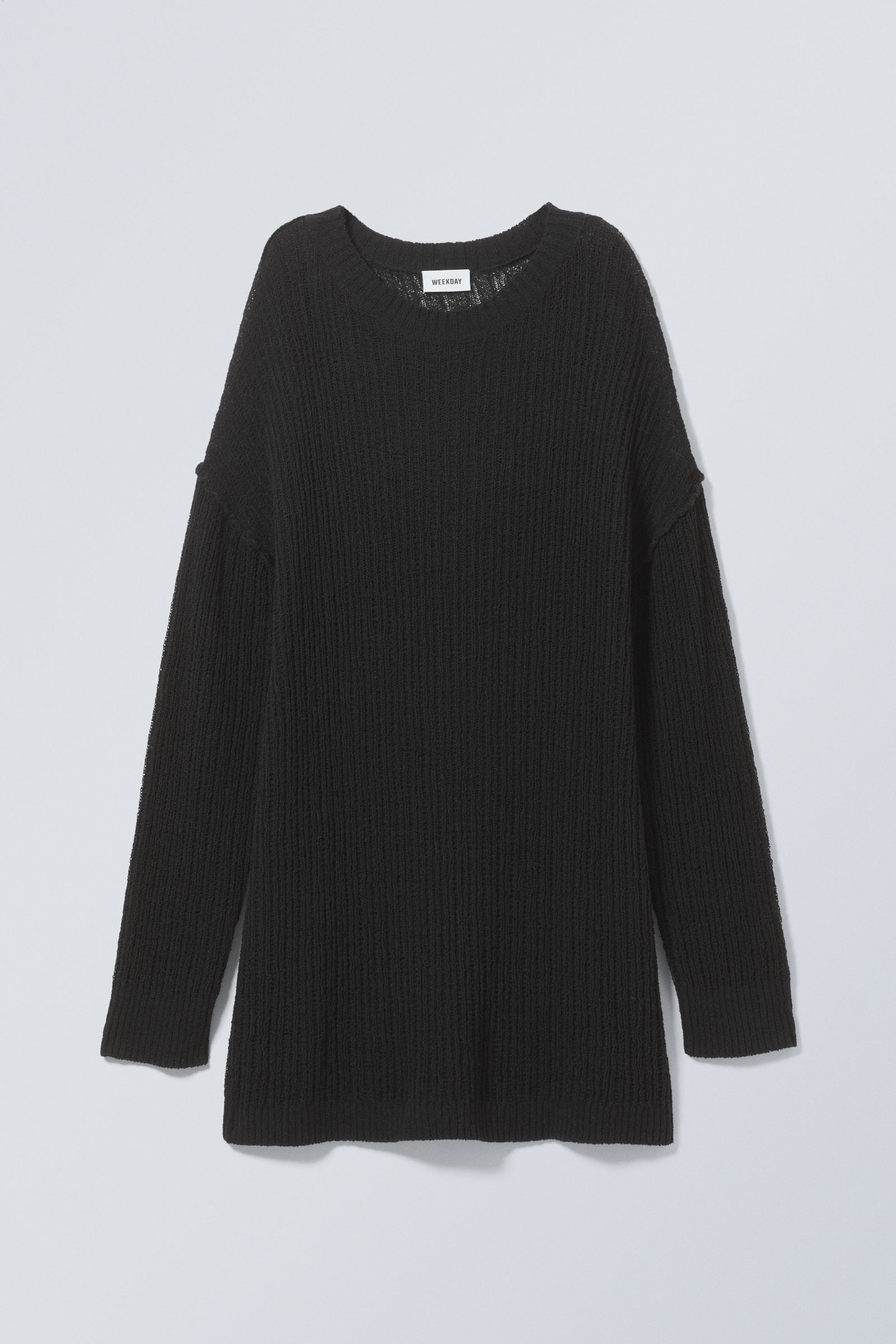 Black - Dilaria Oversized Sweater - 0