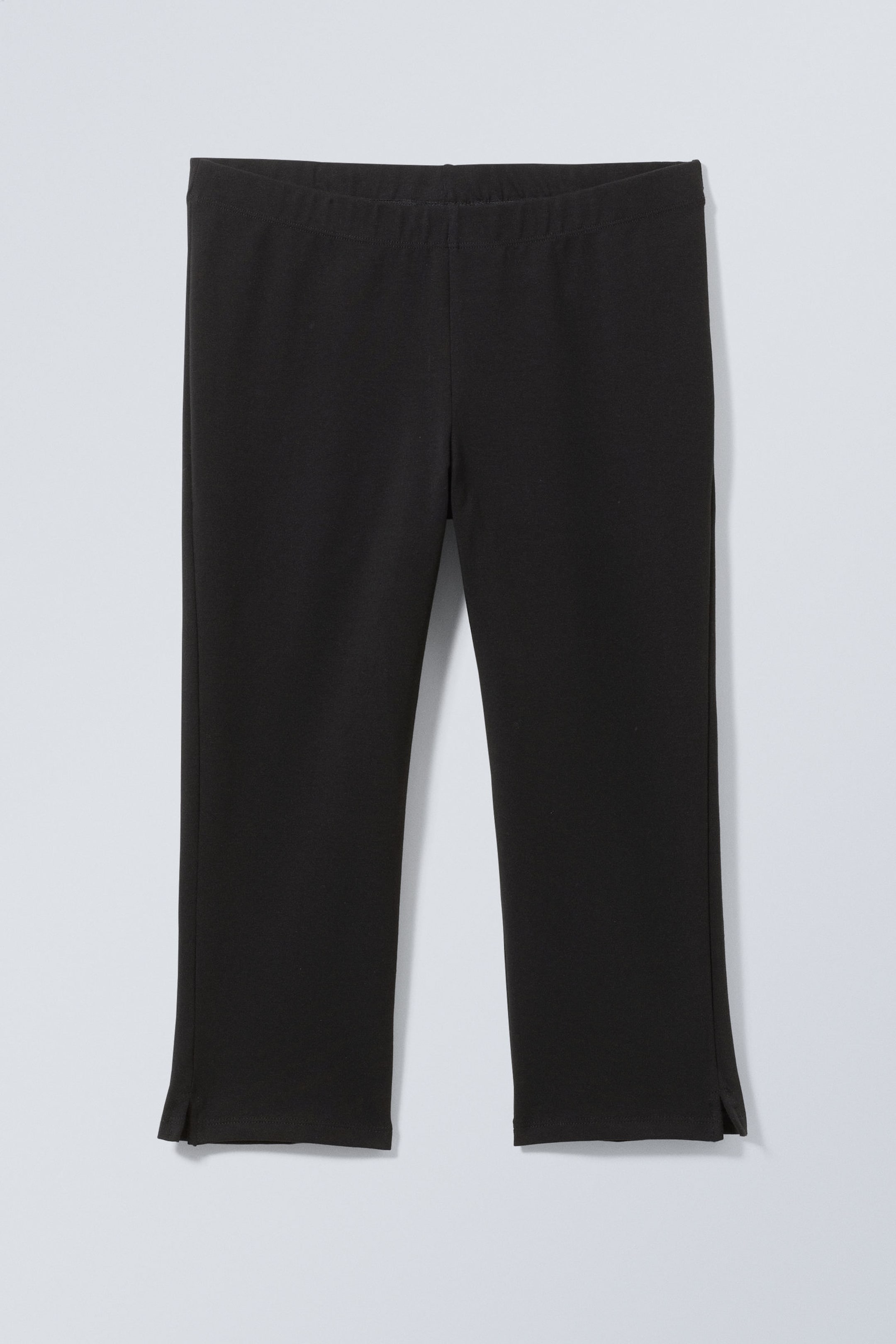 Black - Ayan Capri Trouser - 0