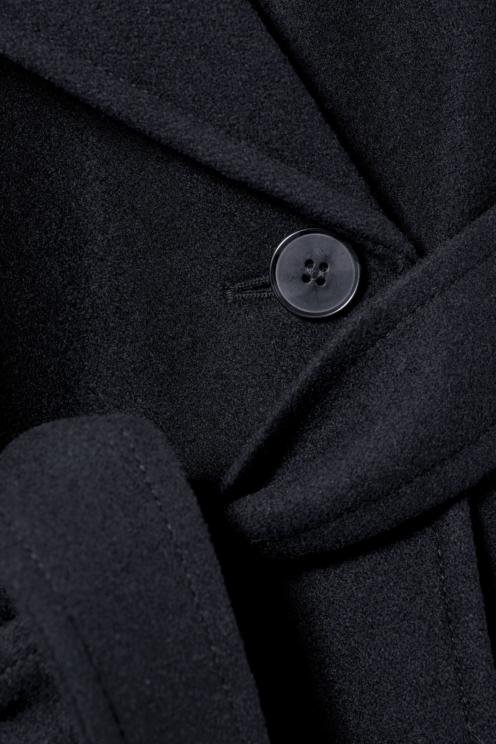 kia oversized wool blend coat - Dark Blue | Weekday WW