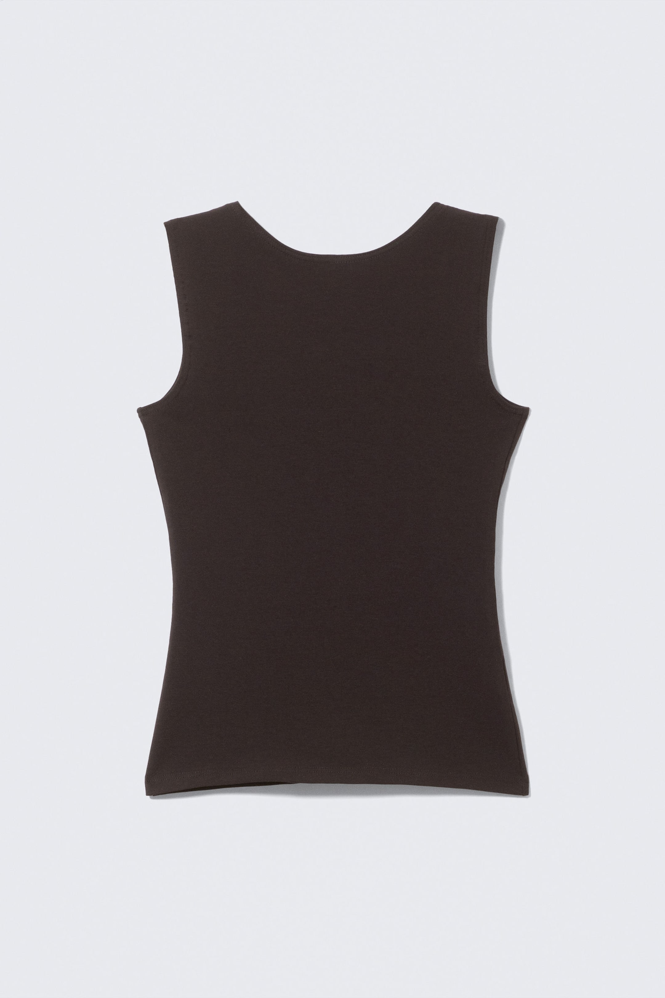 #353031 - Tanktop mit offenem Rücken und U-Boot-Ausschnitt - 1