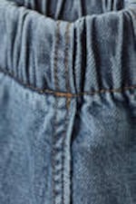 90s Blue - Medium Blue - Astro Baggy Denim Joggers - 5