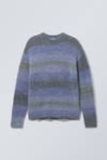 Blue Stripes - Daniel Wool Blend Sweater - 0