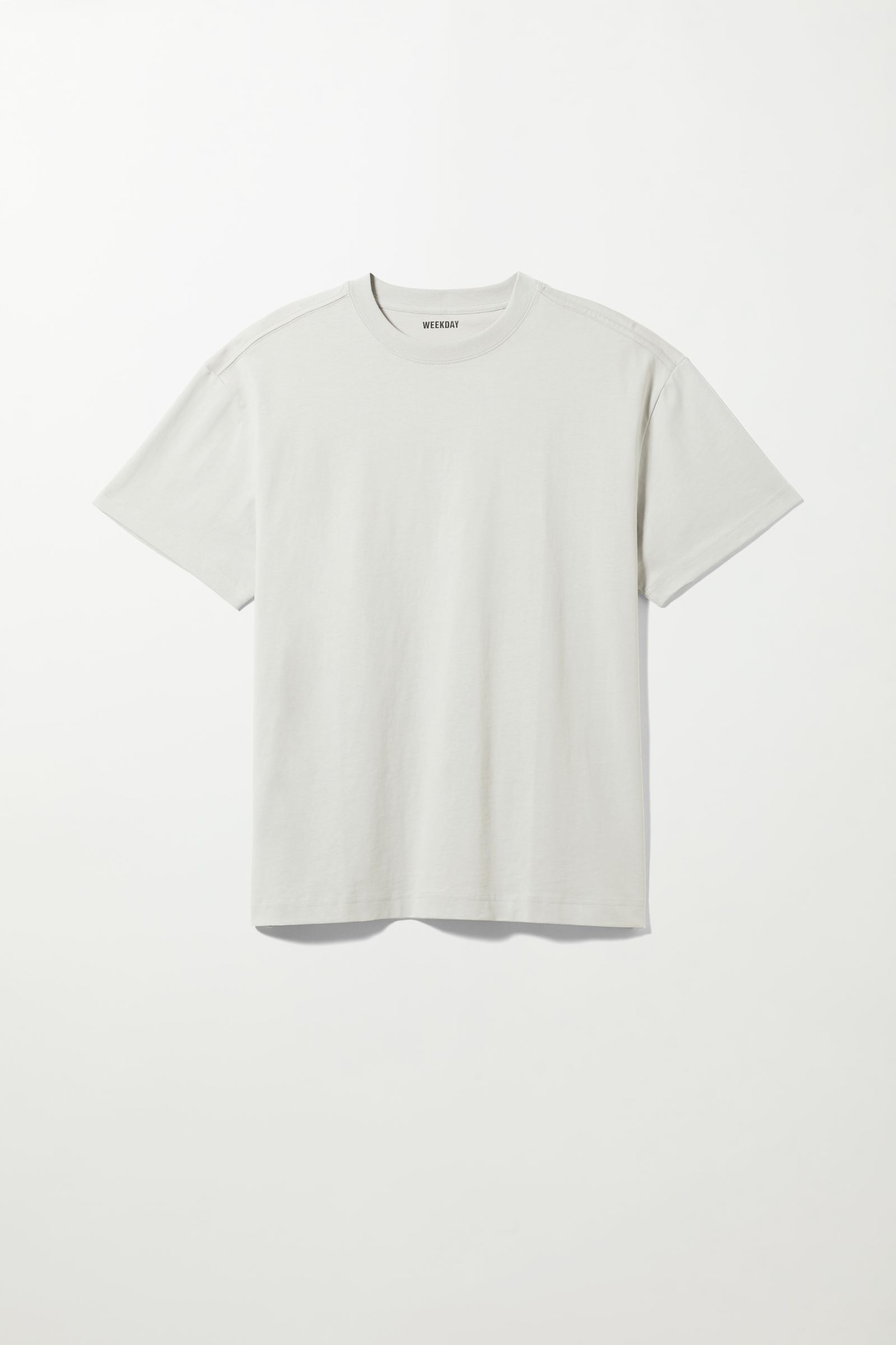 Light Grey - Oversized Heavyweight T-shirt - 0