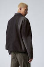 Washed Black - Relaxed Utility Jacket - 2