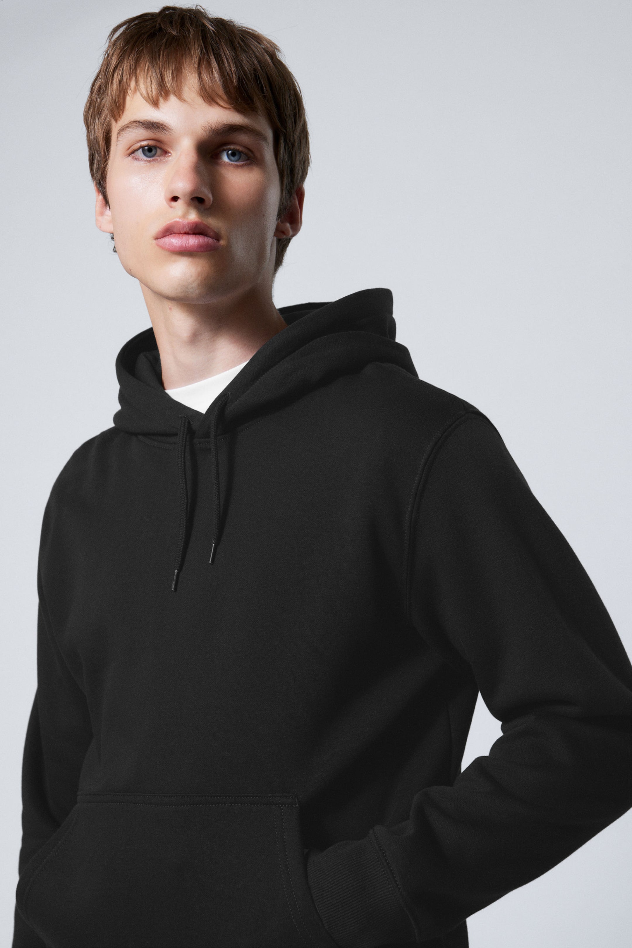 Black - Standard Midweight Hoodie - 1