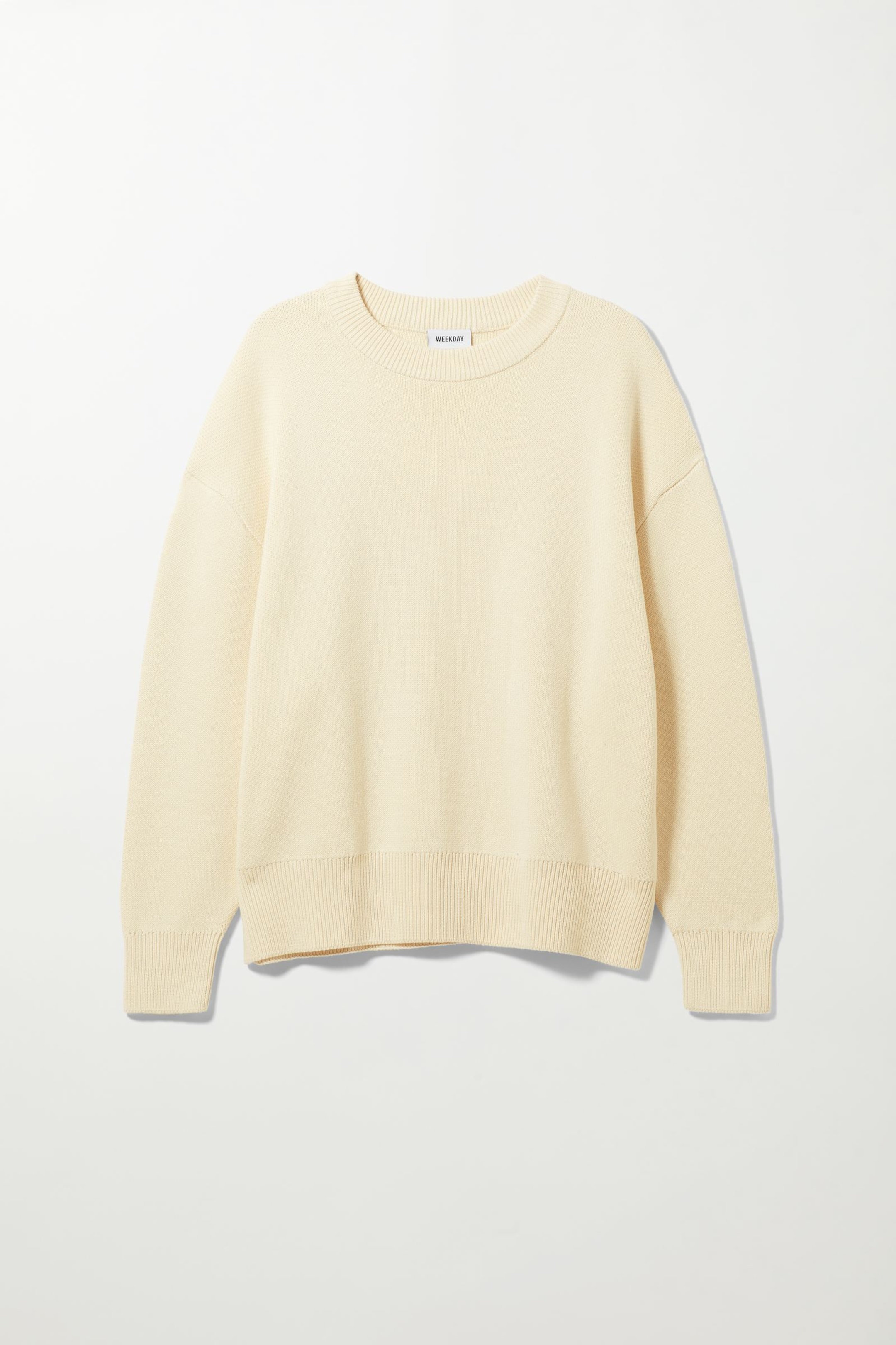 White - John Oversized Sweater - 0